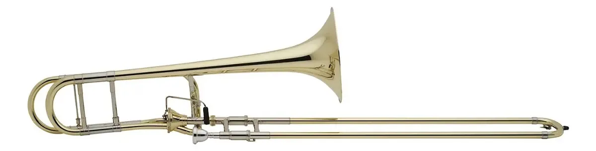 Trombone de fluxo axial Bach 42af série Stradivarius com estojo