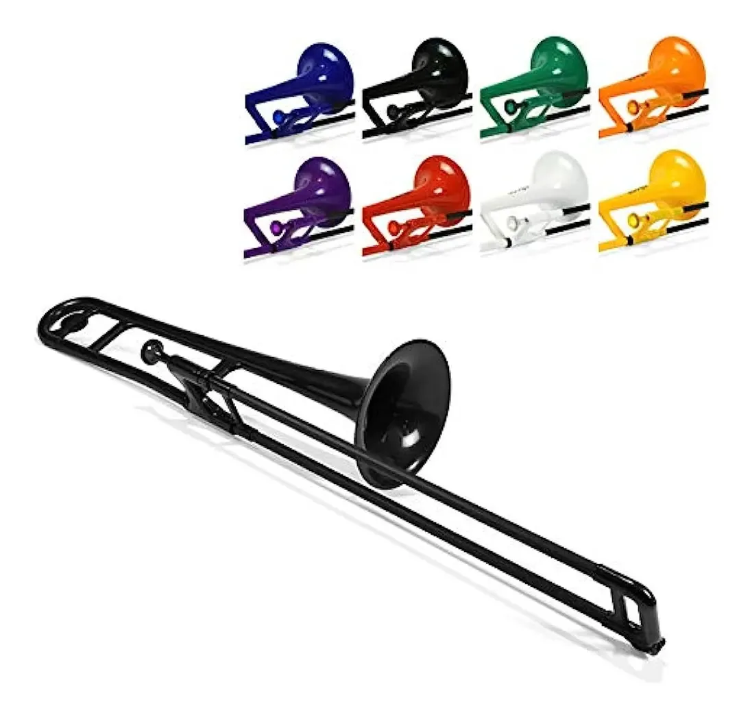 Instruments Phone Phone1blk Jiggs Trombone de plástico, preto