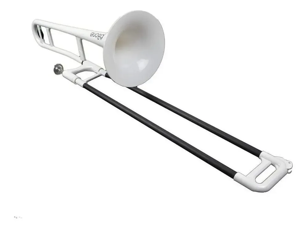 Pbone - Trombone De Plástico Pbone Music Branco