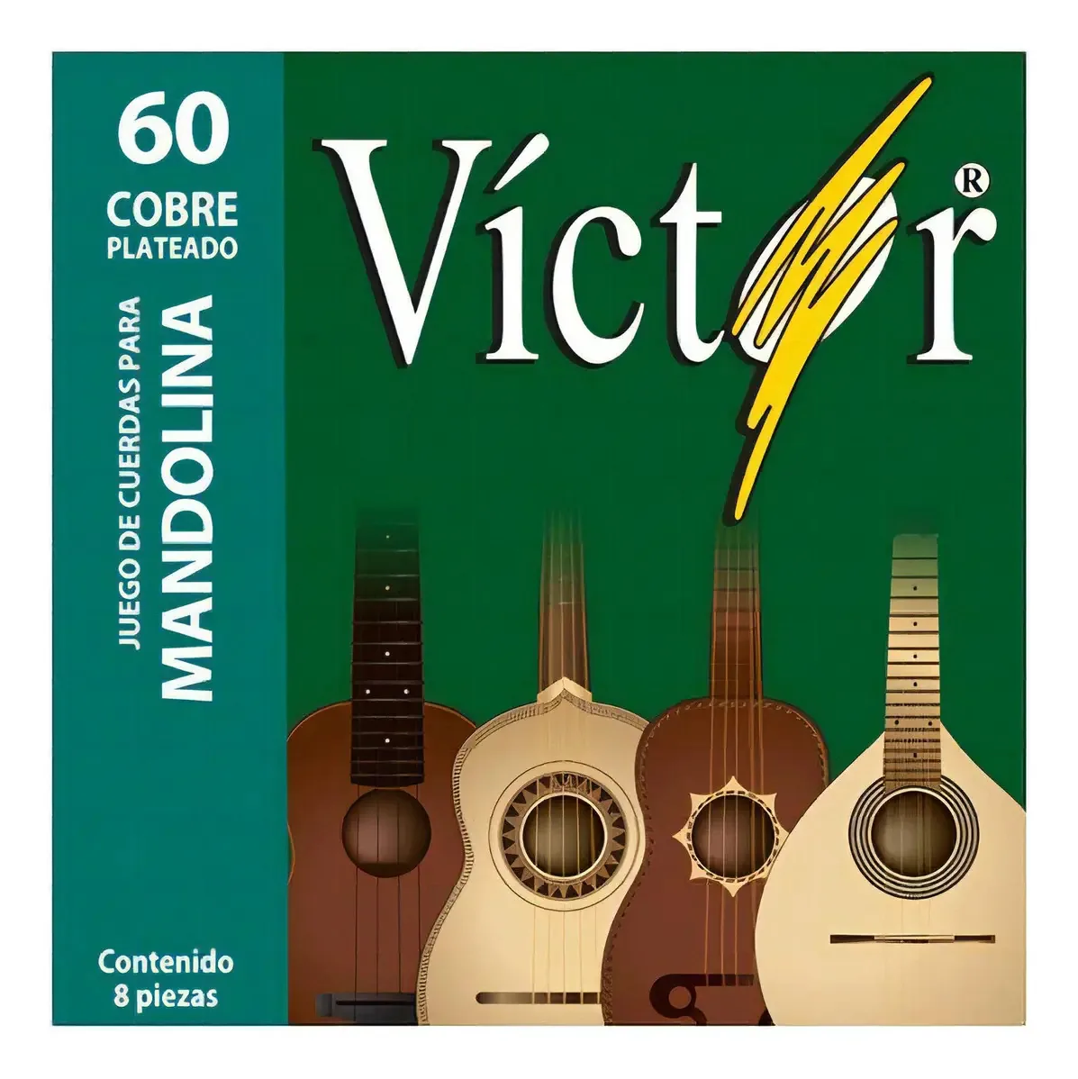 Cordas de bandolim Victor Ac Vcma-60