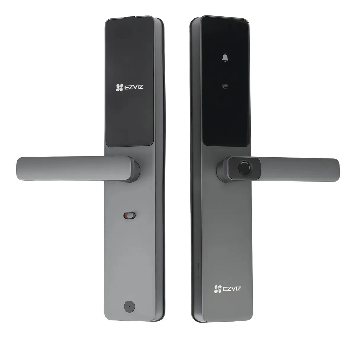 Fechadura Digital Biometria Senha Dl05 Ezviz Cinza