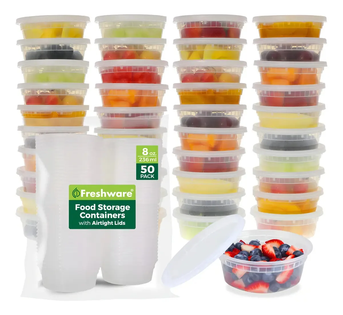 Conjunto de recipientes de armazenamento de alimentos frescos [50]