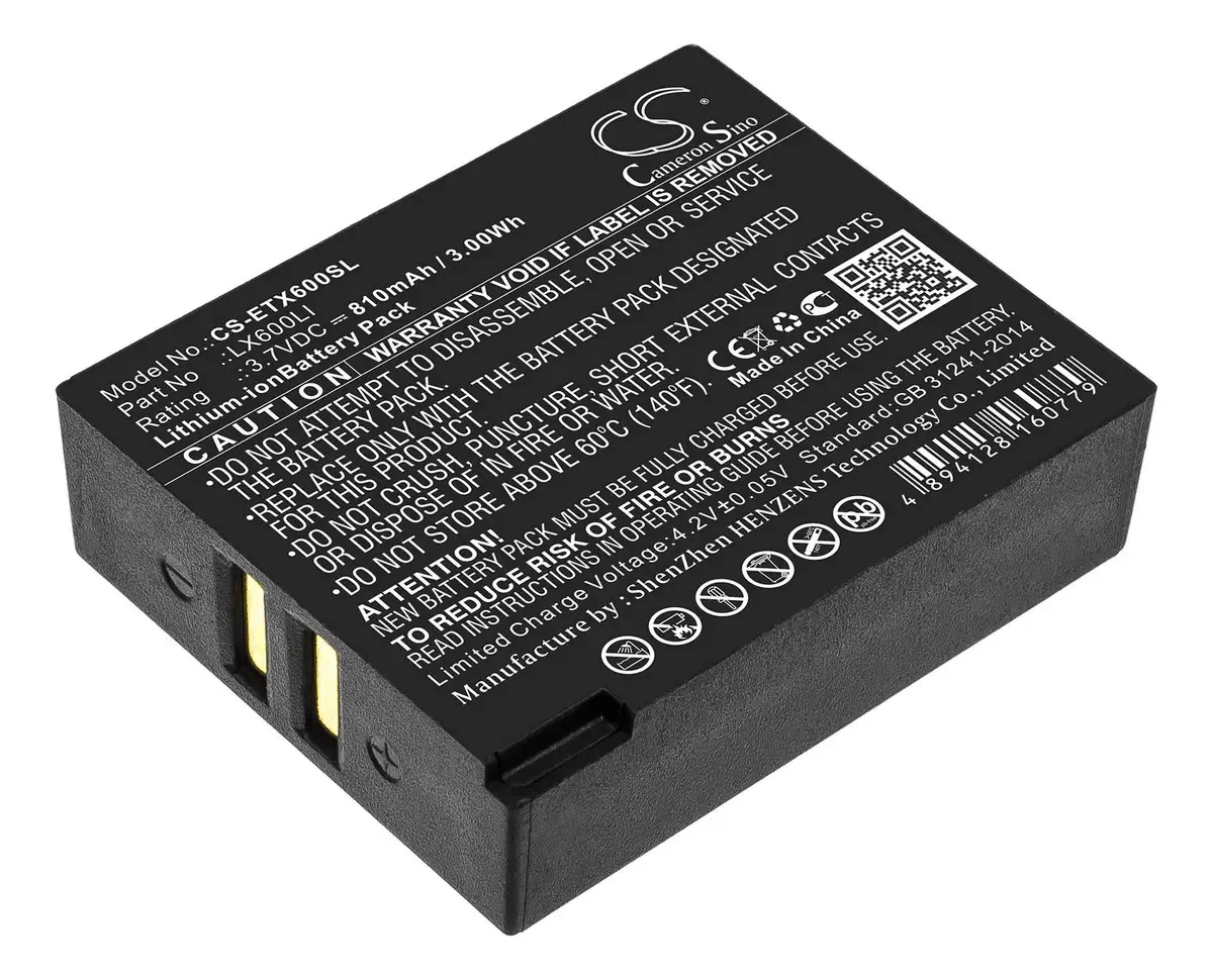 Baterias de câmera íon de lítio FYIOGXG CS-EXT950SL