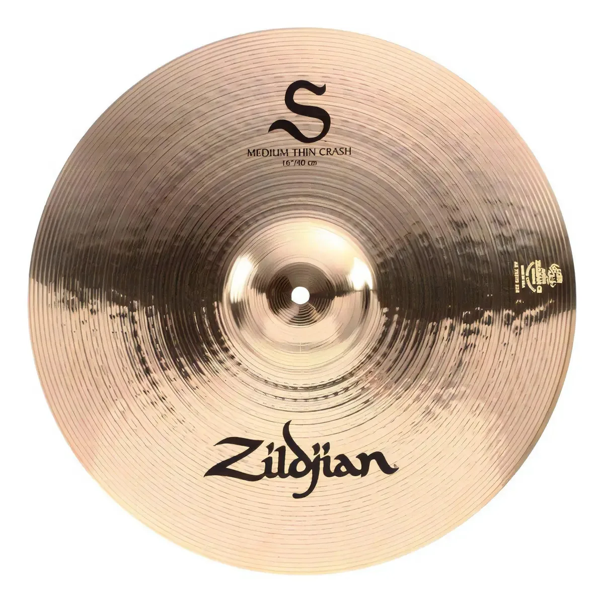 Prato de Percussão Zildjian S16MTC de 16" Médio-Fino