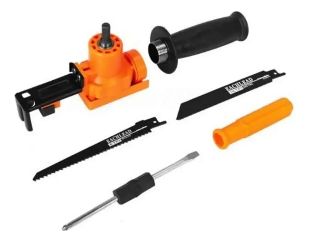 Adaptador Serra Sabre Furadeira Parafusadeira Metal Madeira