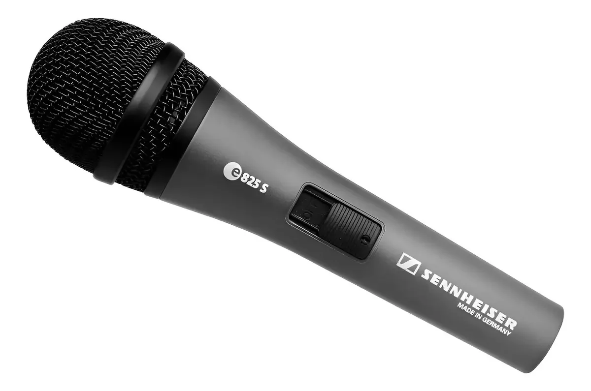 Pacote com 3 microfones Sennheiser E 825 S Preto