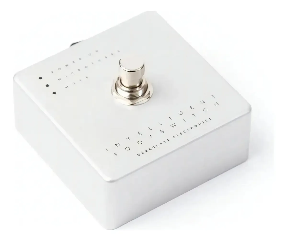 Darkglass Intelligent Footswitch Para Cabeçote Microtubes Cor Branco
