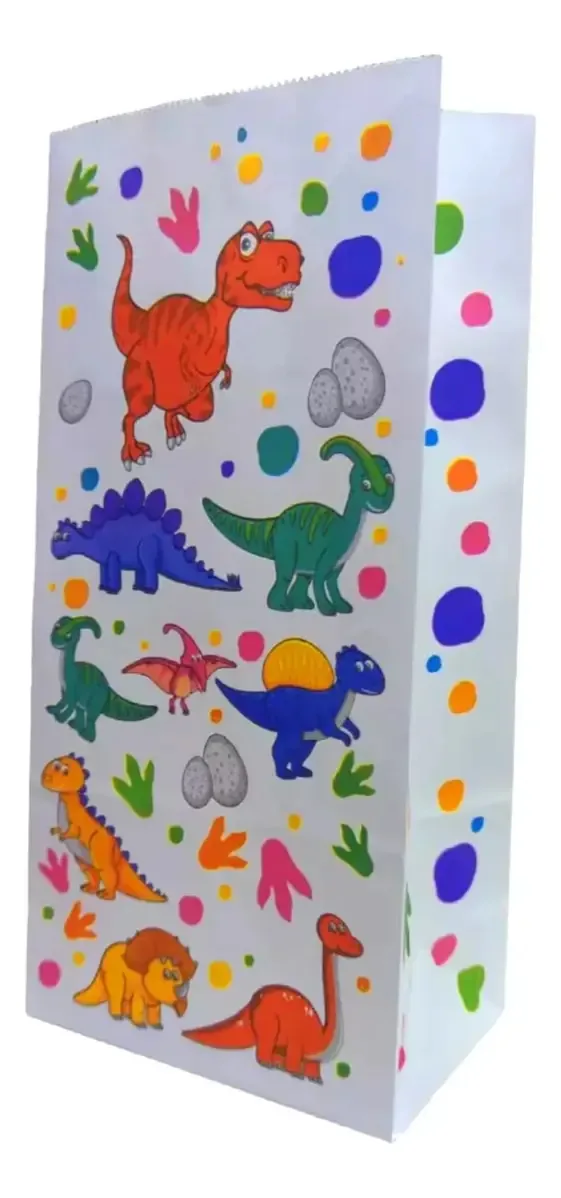 Bolsa com desenhos e personagens de fole X5u Dinosaurs