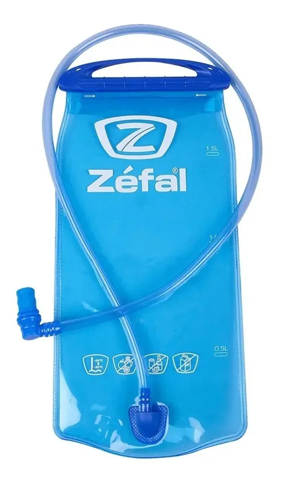 Bolsa de hidratação para bicicleta Zefal Water Bladder de 2 litros