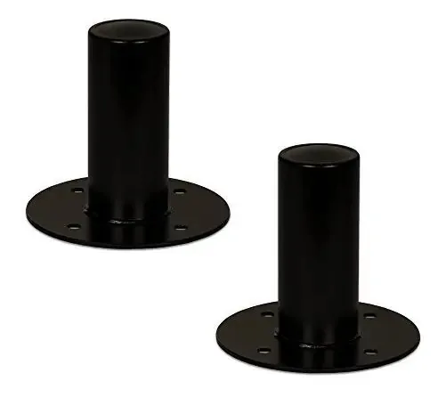 Par de gabinete de alto-falante, suporte de metal, suportes P