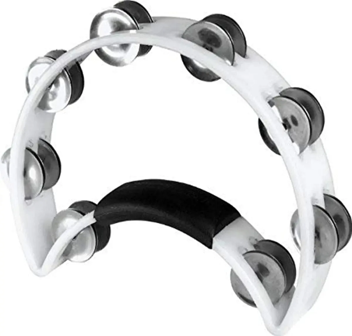 Pandeiro de níquel Rhythmtech Rt1020, branco