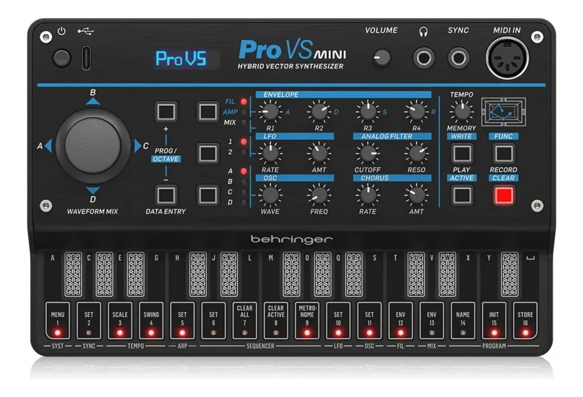 Behringer Pro Vs Mini sintetizador