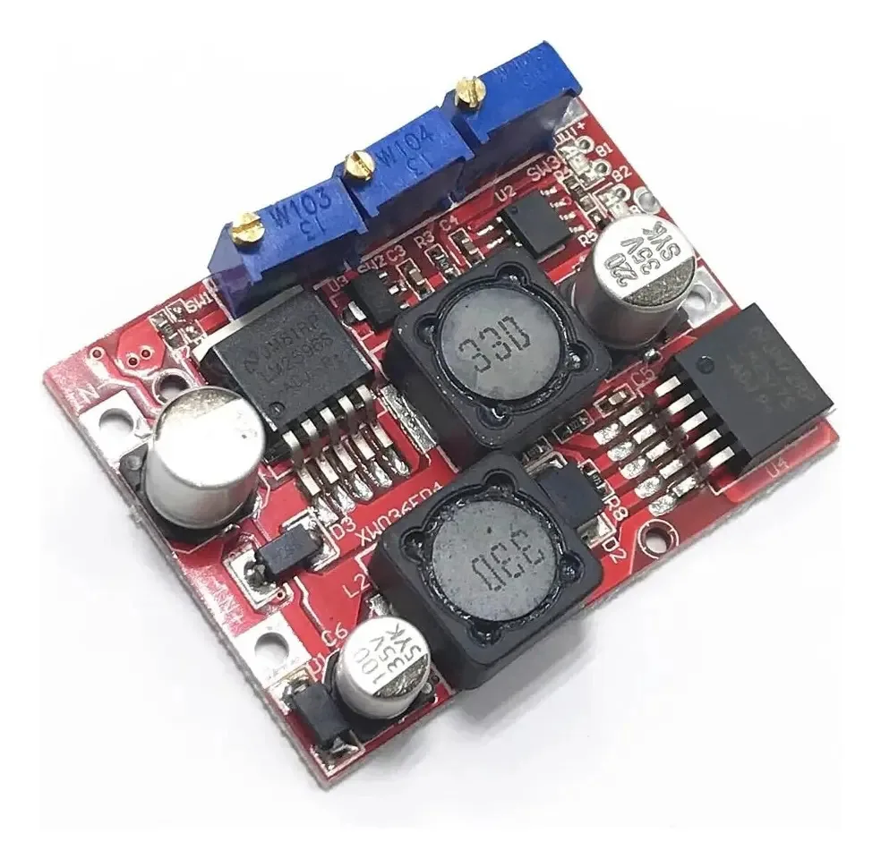 Ungmuqdd Xl6019 substitui o módulo conversor de energia LM2577s LM2596s Step Up Down Boost Buck, placa de corrente constante não isolada, 15 W, 3 A