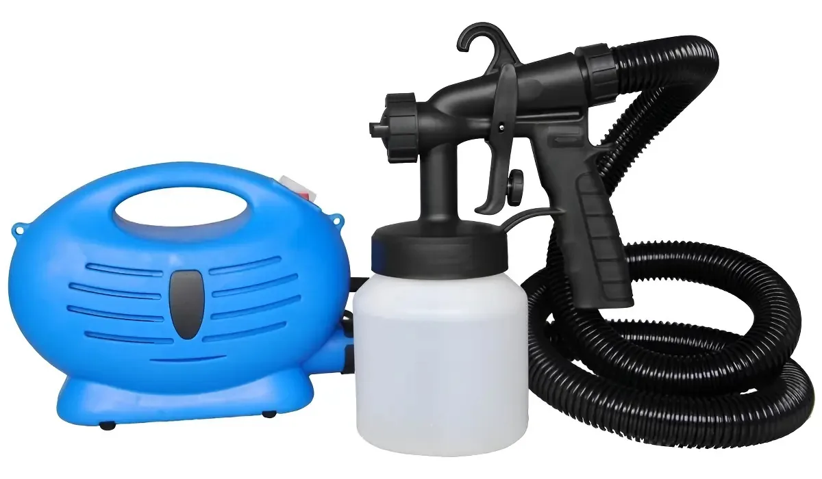 Pistola de Pulverização Elétrica Paint Zoom 650W 800mL Azul