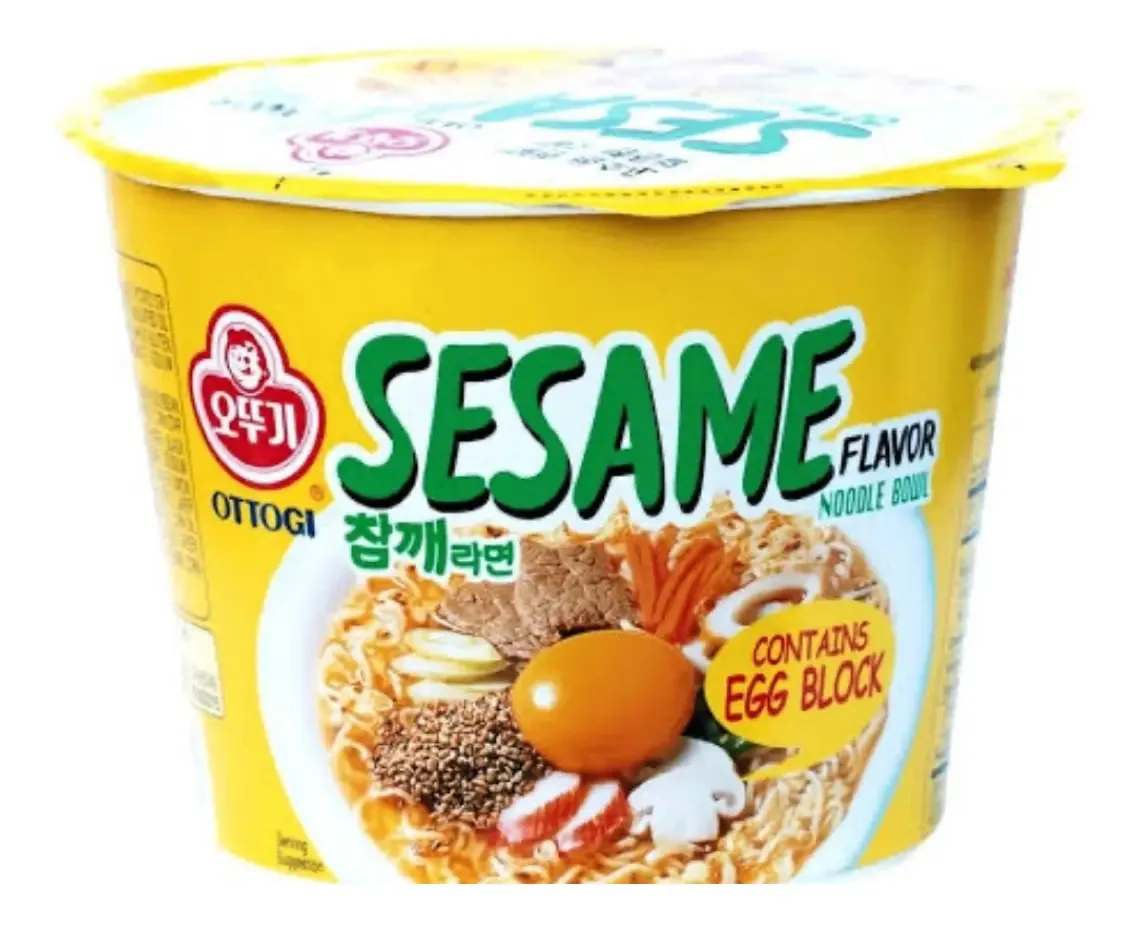 Bowl Macarrão Coreano Coréia C/ Gergelim Sesame