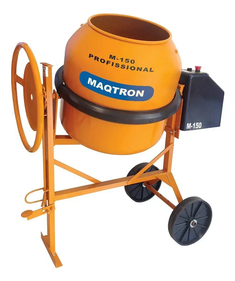 Betoneira 150l Motor 1/2cv Com Chave De Segurança