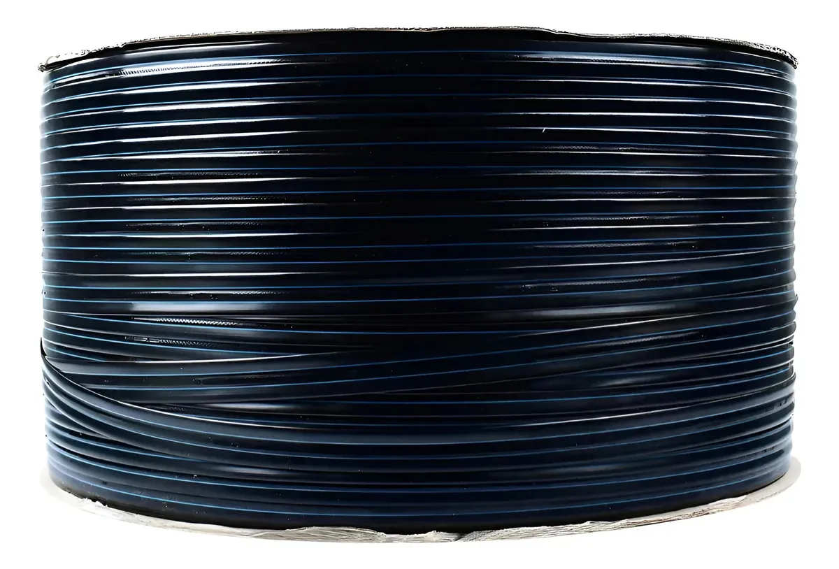 Fita de irrigação por gotejamento Golden Tree 5/8 em 20 cm 2100 m preta