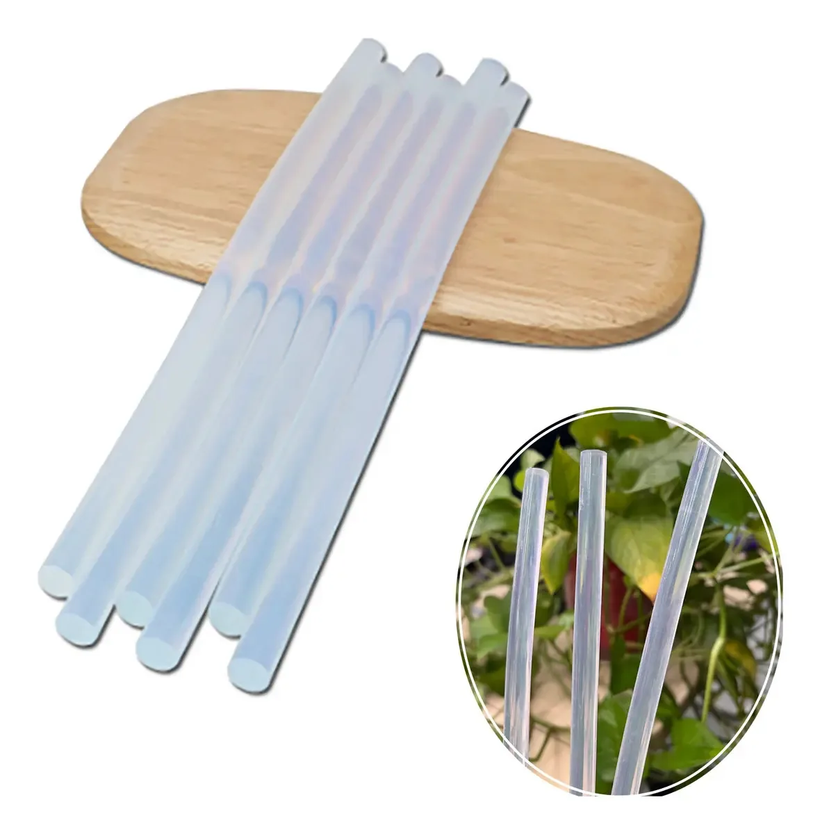 Varetas de silicone por atacado, bastões de fusão a quente de 10 x 270 mm, 1 kg