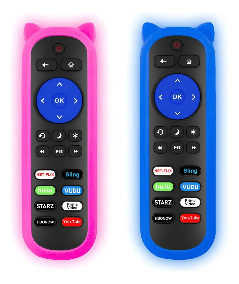 Pacote de 2 controles remotos Rc280 para Roku TV Outros