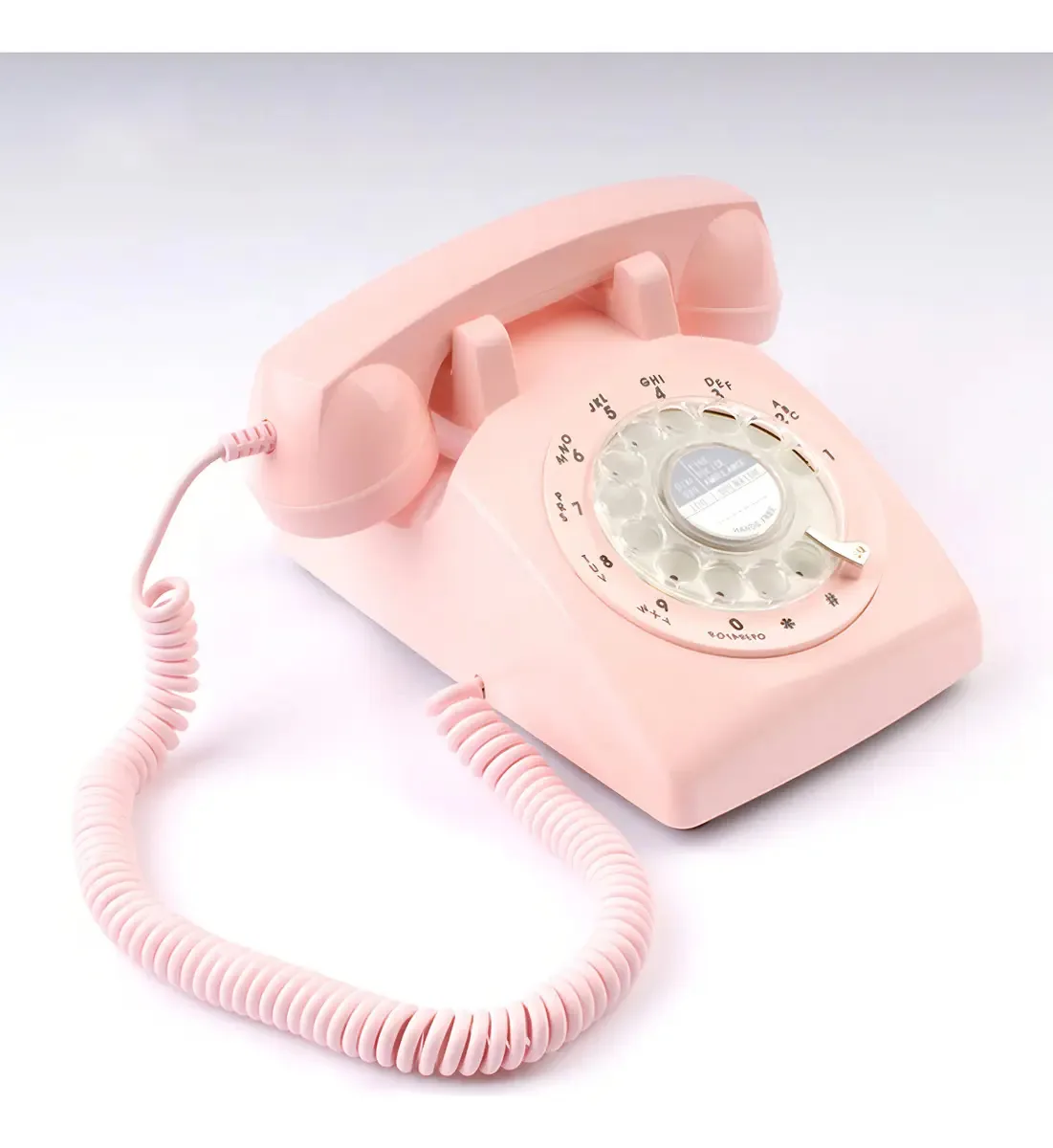 Telefones fixos, retrô, com fio, à moda antiga, com mostrador giratório, telep, vintage, telefone fixo, decoração de escritório, telep