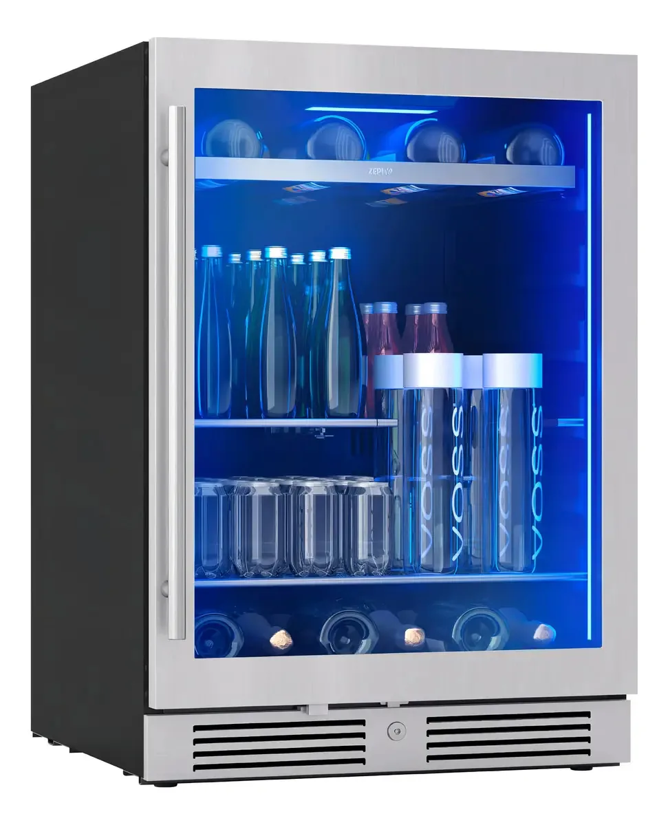 Zephyr Presrv - refrigerador de vinho e bebidas de 24 polegadas