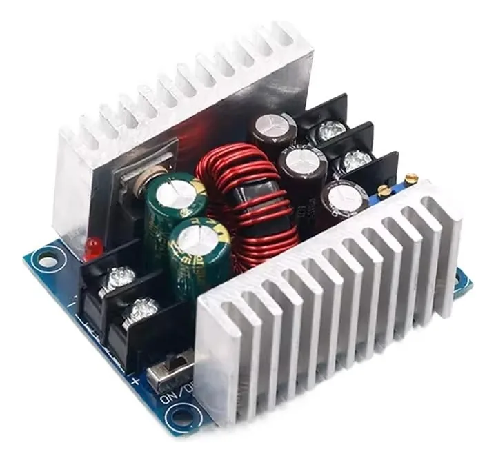 Conversor Redutor DC-DC Ungmuqdd de 300 W e 20 A, Módulo Redutor, Controlador de LED de Corrente Constante, Módulo de Redução de Tensão, Capacitor Eletrolítico