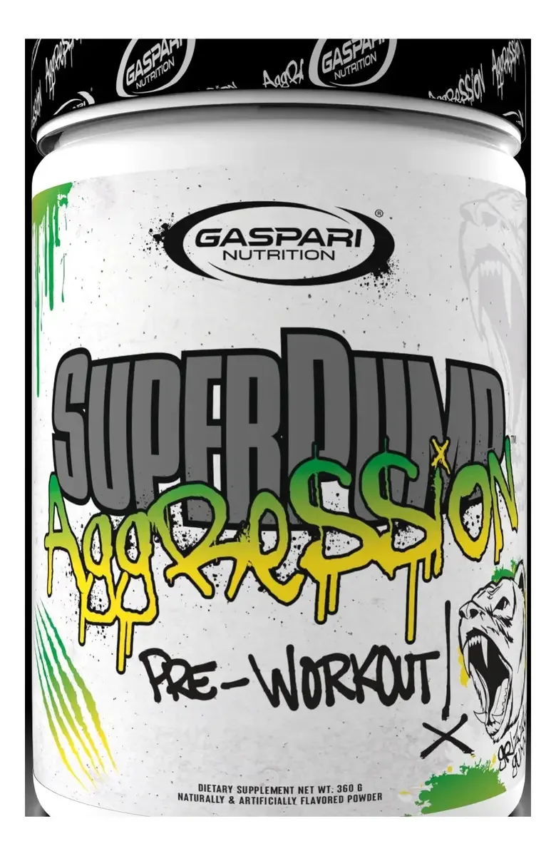 Serviços de sabor Gaspari Super Pump Agression 40 Grizzly Gummy