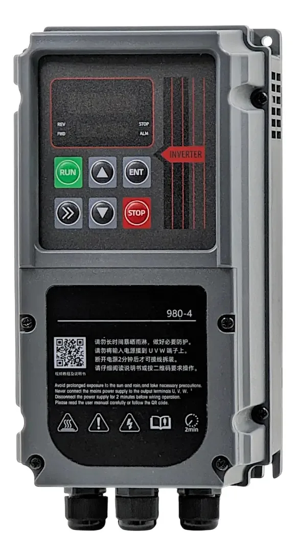 Variador externo Ip66 de 3hp