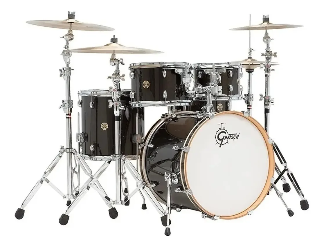 Pacote de bateria Gretsch Cm1 E825 Catalina Maple Iron Free Color Bbs (blk Brz Sppl)