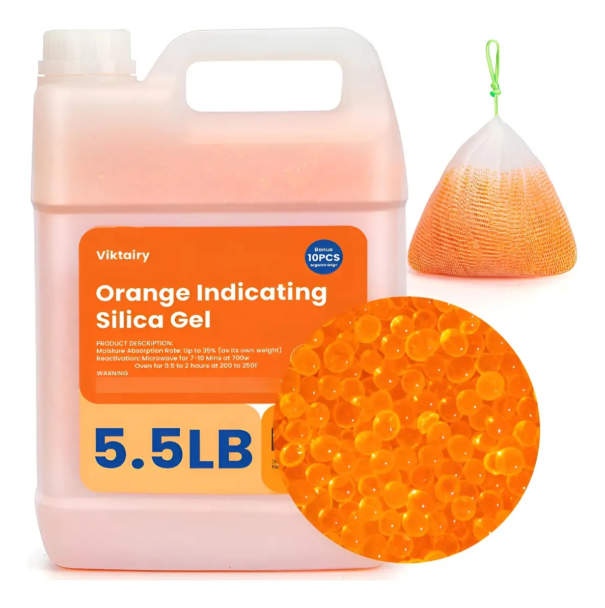 Bolas de gel de sílica premium ultra absorventes