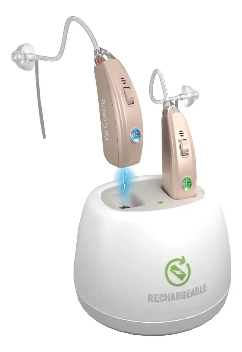 Fones de ouvido Ear Centric RV4 Beige Color Nude