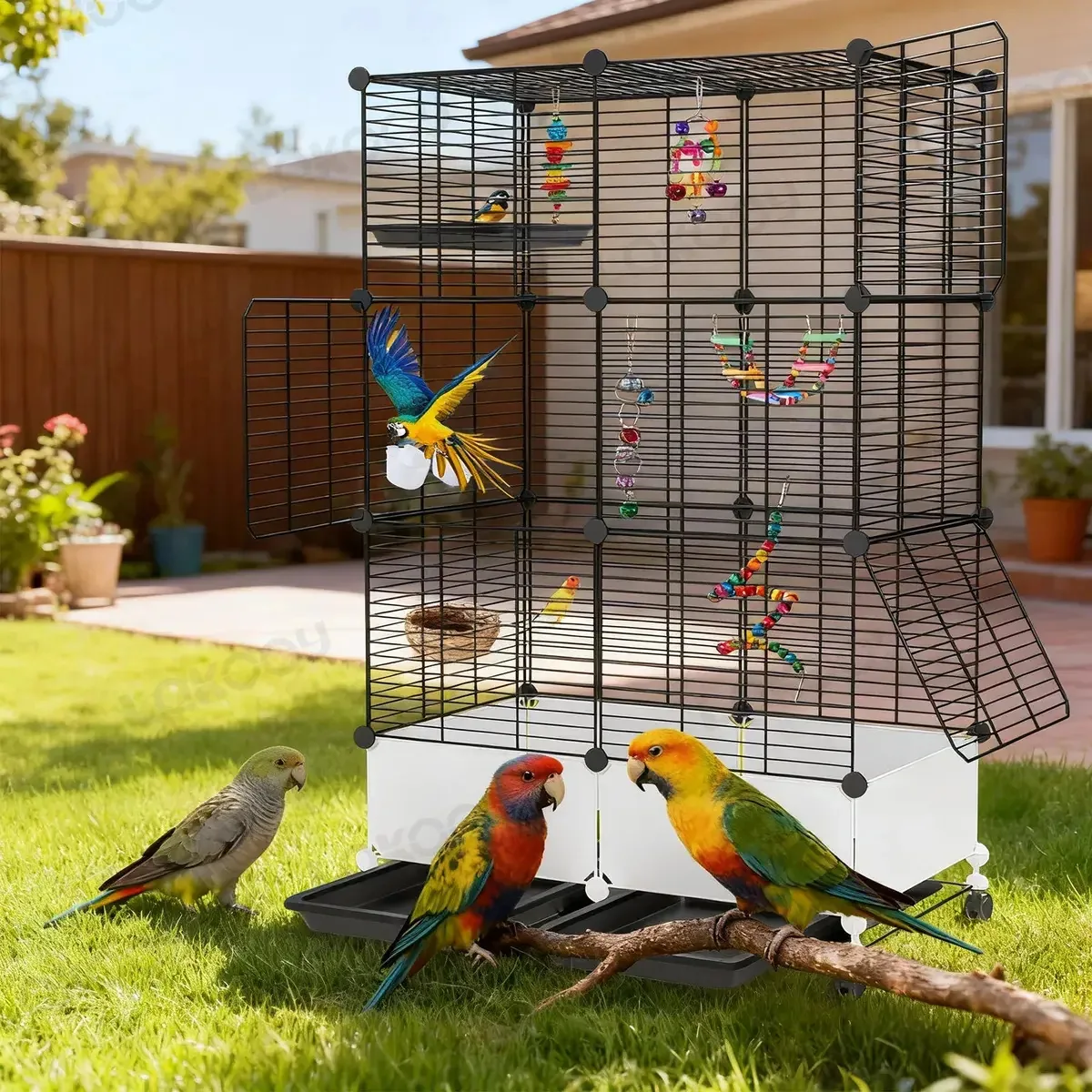Jaulas Para Pájaros Metal