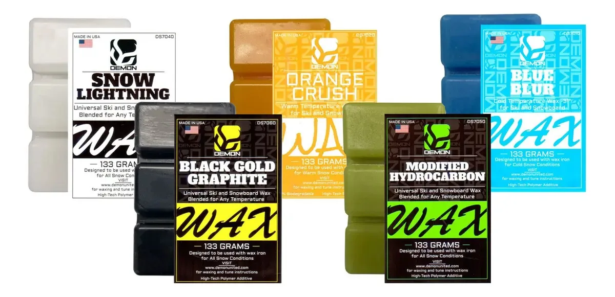 Demon United - Kit Speed Wax para esqui e snowboard
