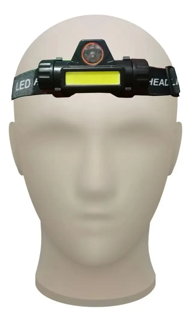 Farol, Focus, lanterna de mineração, Cintillo, 2 em 1, carregamento USB, luz branca