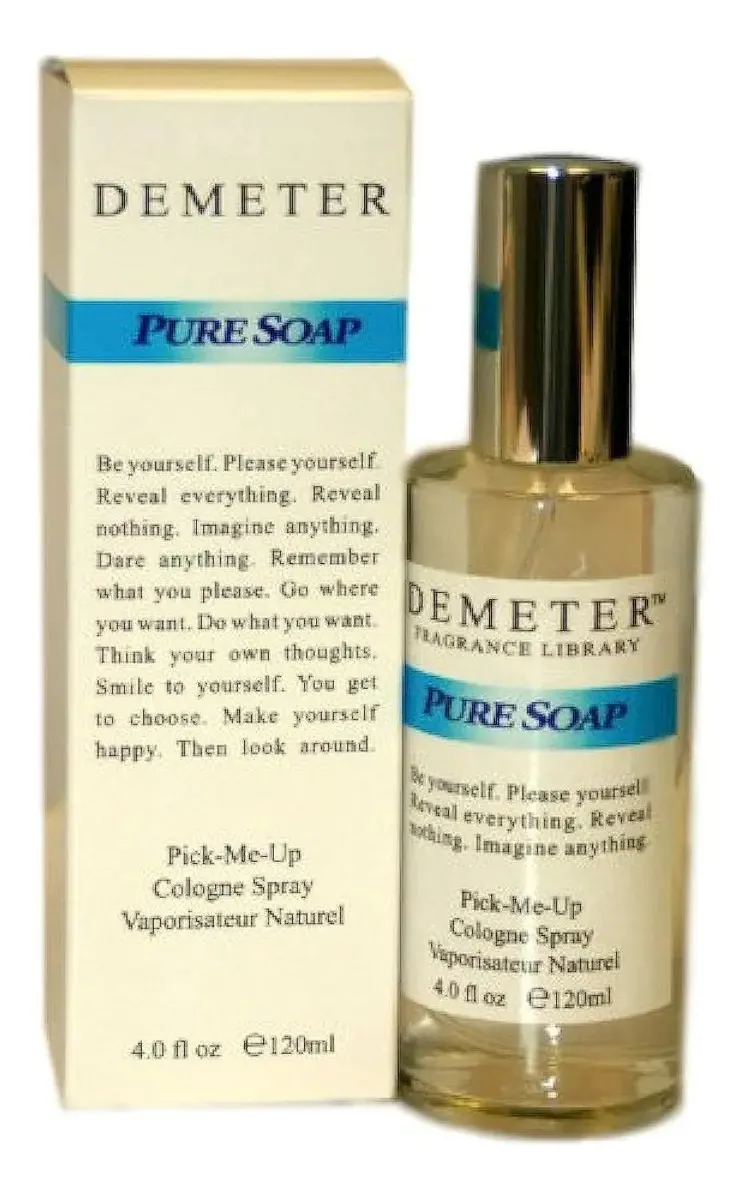 Spray De Colônia Demeter Pure Soap 120ml Para Unissex