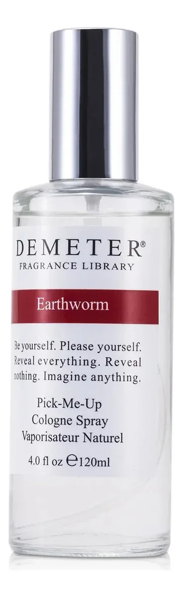 Spray De Colônia Demeter Earthworm 120 Ml/4 Onças Para Uniss