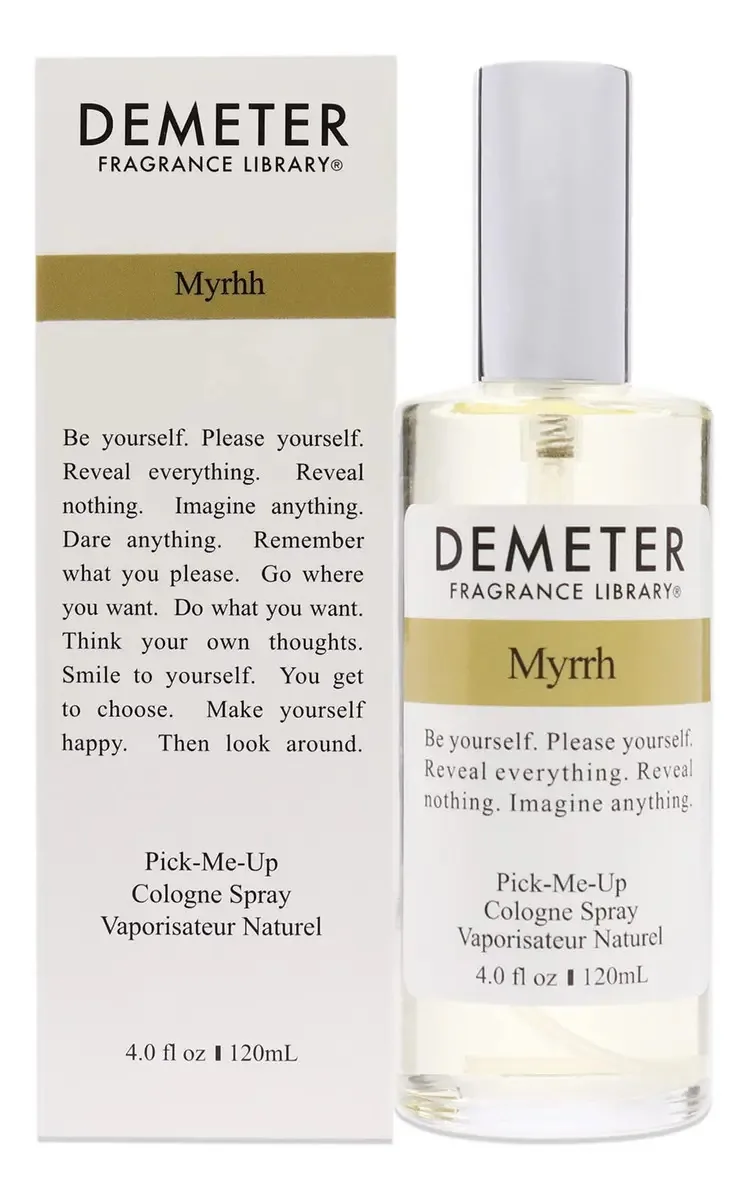 Spray De Colônia Demeter Myrhh Unissex 120 Ml