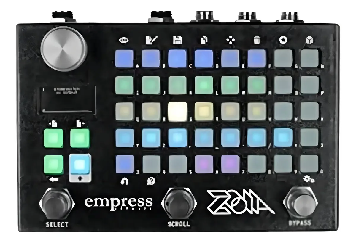 Sintetizador modular Empress Effects Zoia e pedal multiefeitos