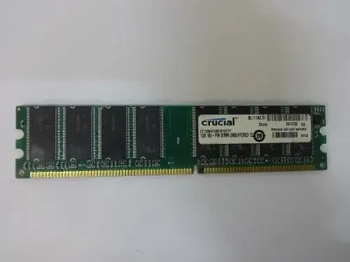 Memória RAM 1GB 1 Crucial CT12864Z40B