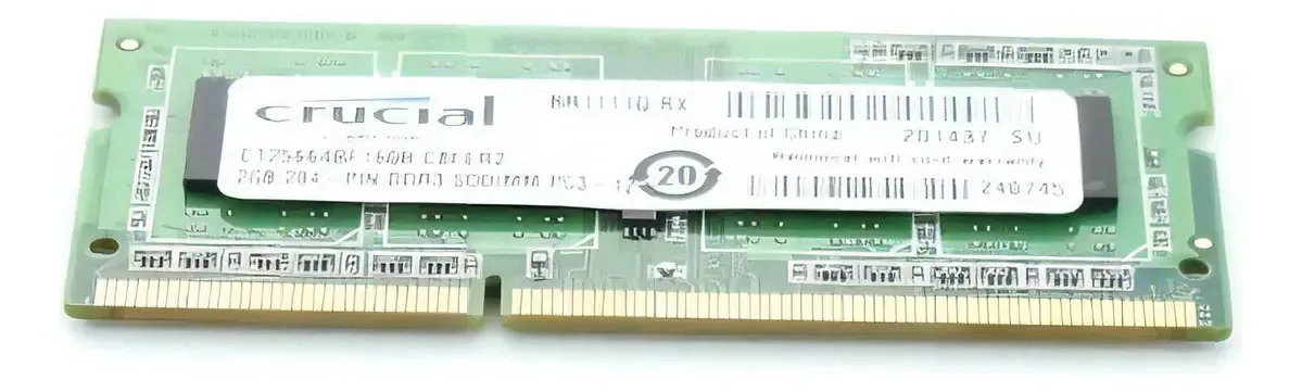 Memória RAM 2GB 1 Crucial CT25664BF160B