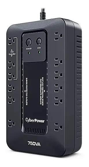 Gabinete compacto No Break Cyberpower (ec750g) 750va/450w