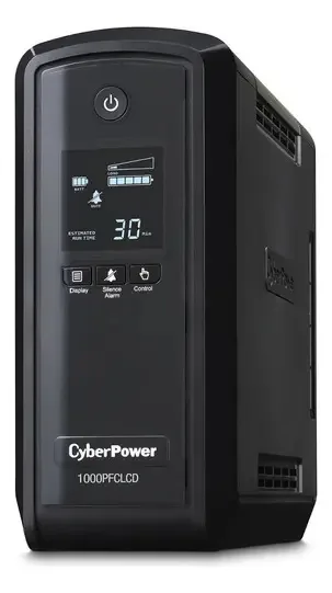 No Break Lcd 1000v 600W 10 contatos CP1000PFCLcd Tower