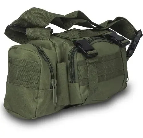 Mochila Cangurera Tactica Militar Verde D3024