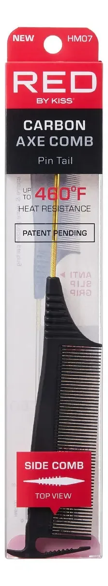 Pente de separação Red By Kiss Carbo Axe Comb. Vermelho