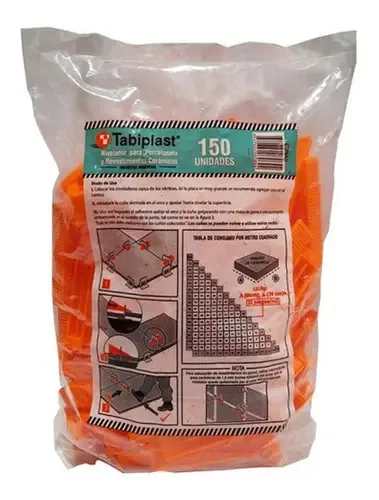 Cunhas de pisos Tabiplast Cuña Niveladora - laranja