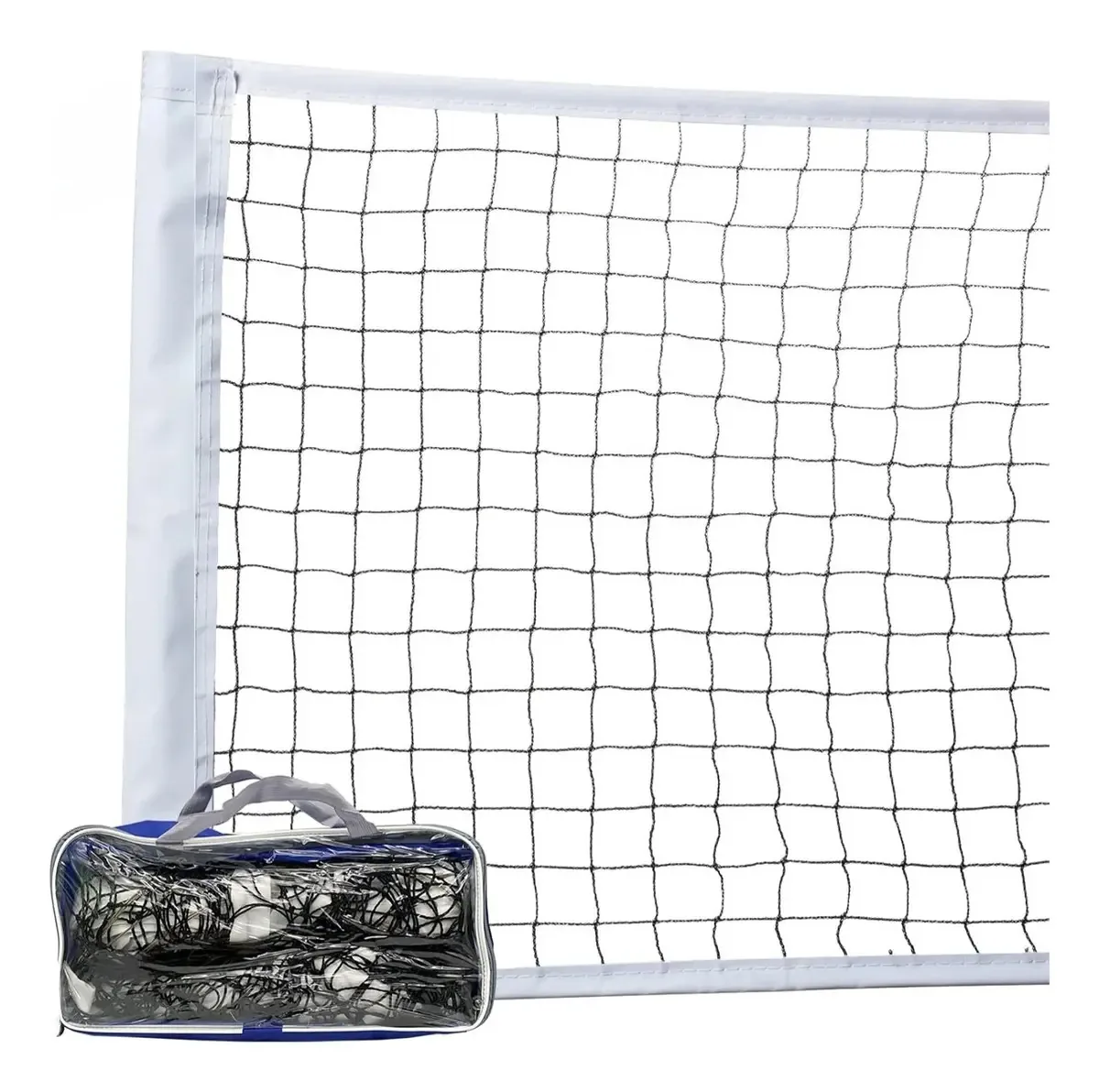 Conjunto de malha de voleibol Net, voleibol de praia, interior e exterior