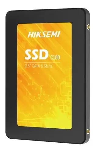 Disco rígido SSD interno Hikvision Semi HS-SSD-C100 480gb amarelo