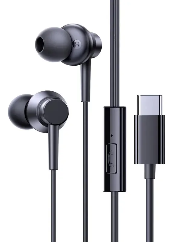 Fones de ouvido com fio Baseus tipo C, entrada A00164300113-z1 Cz11, cor preta, baixo poderoso de alta qualidade, microfone viva-voz de alta qualidade