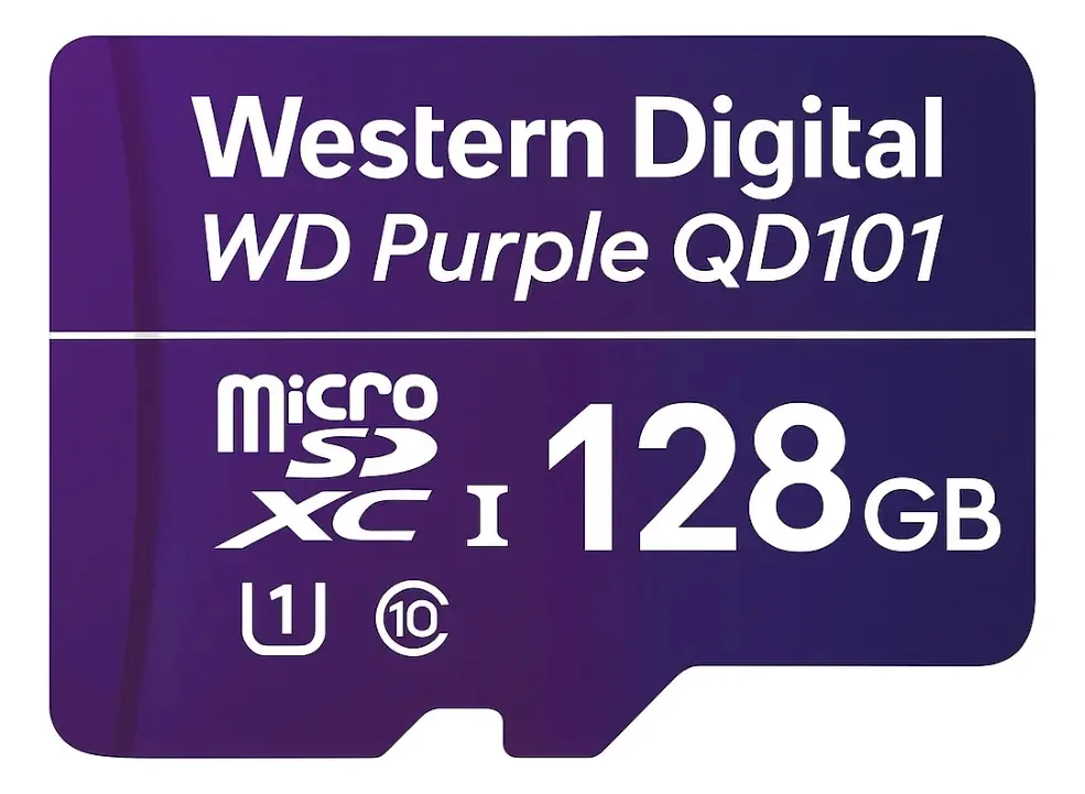 Cartão de memória Western Digital WDD128G1P0C Purple 128GB