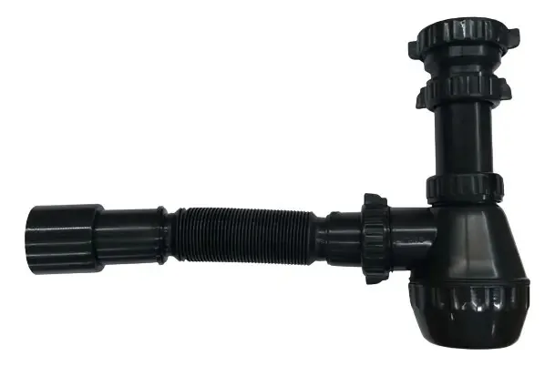 Modelo duplo de sifão simples Duke Black